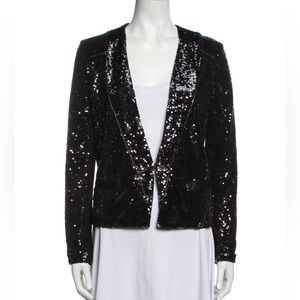 Maje Black & Silver Blazer
